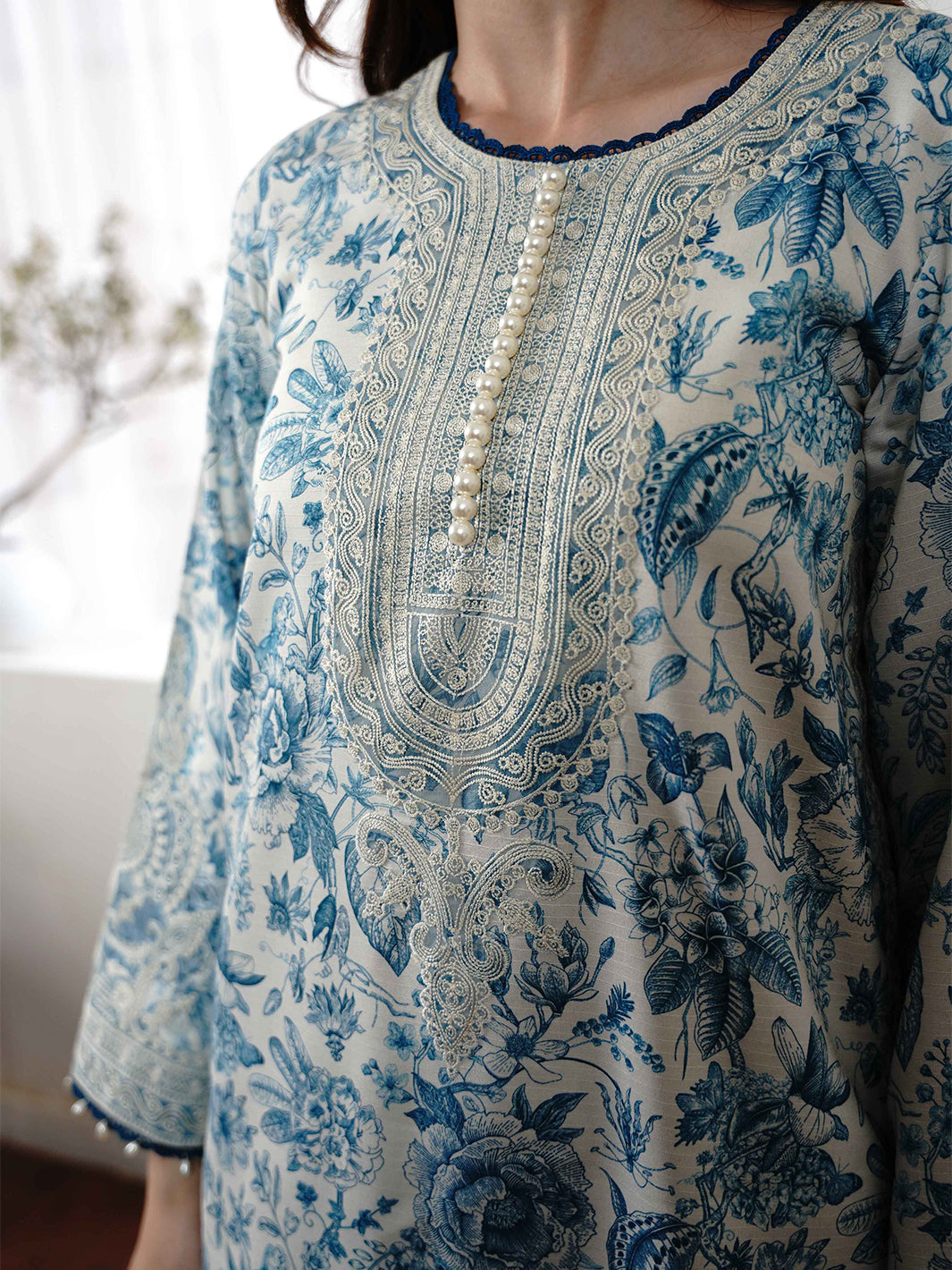 Kalamkari Farsi Suit Set