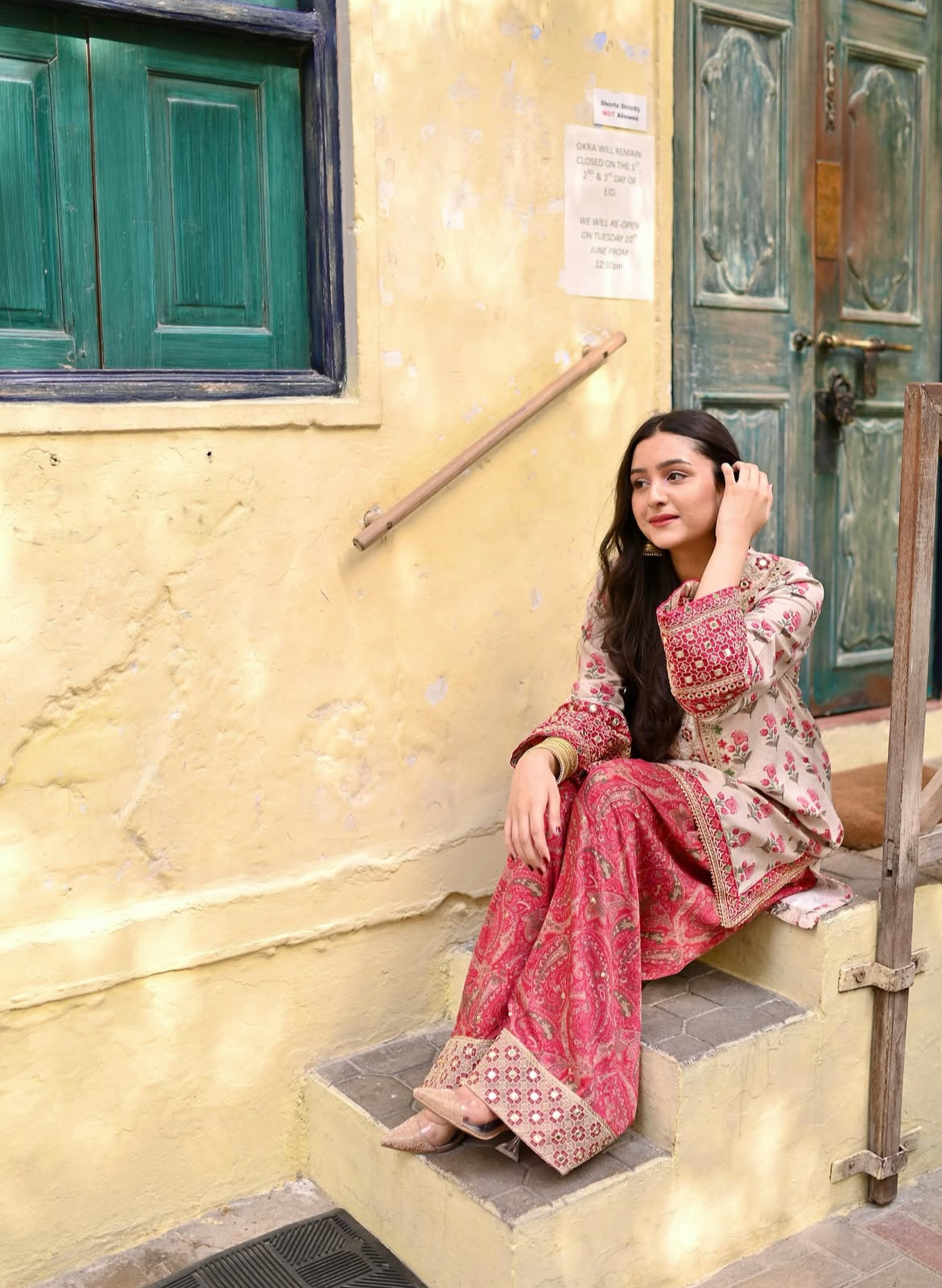 Bagru print cord set