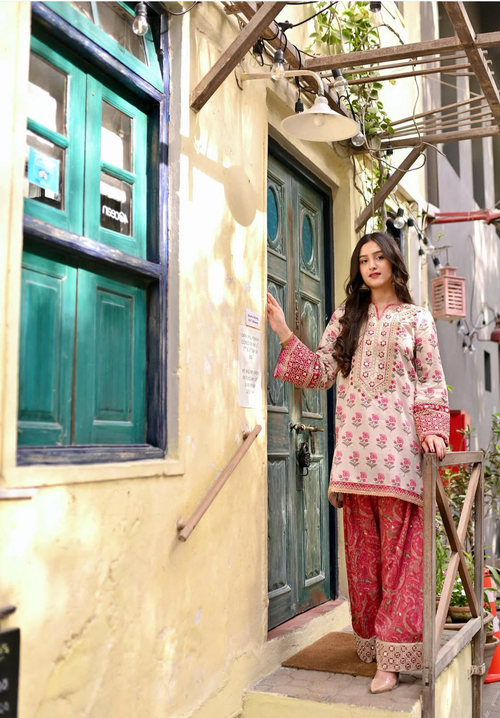 Bagru print cord set