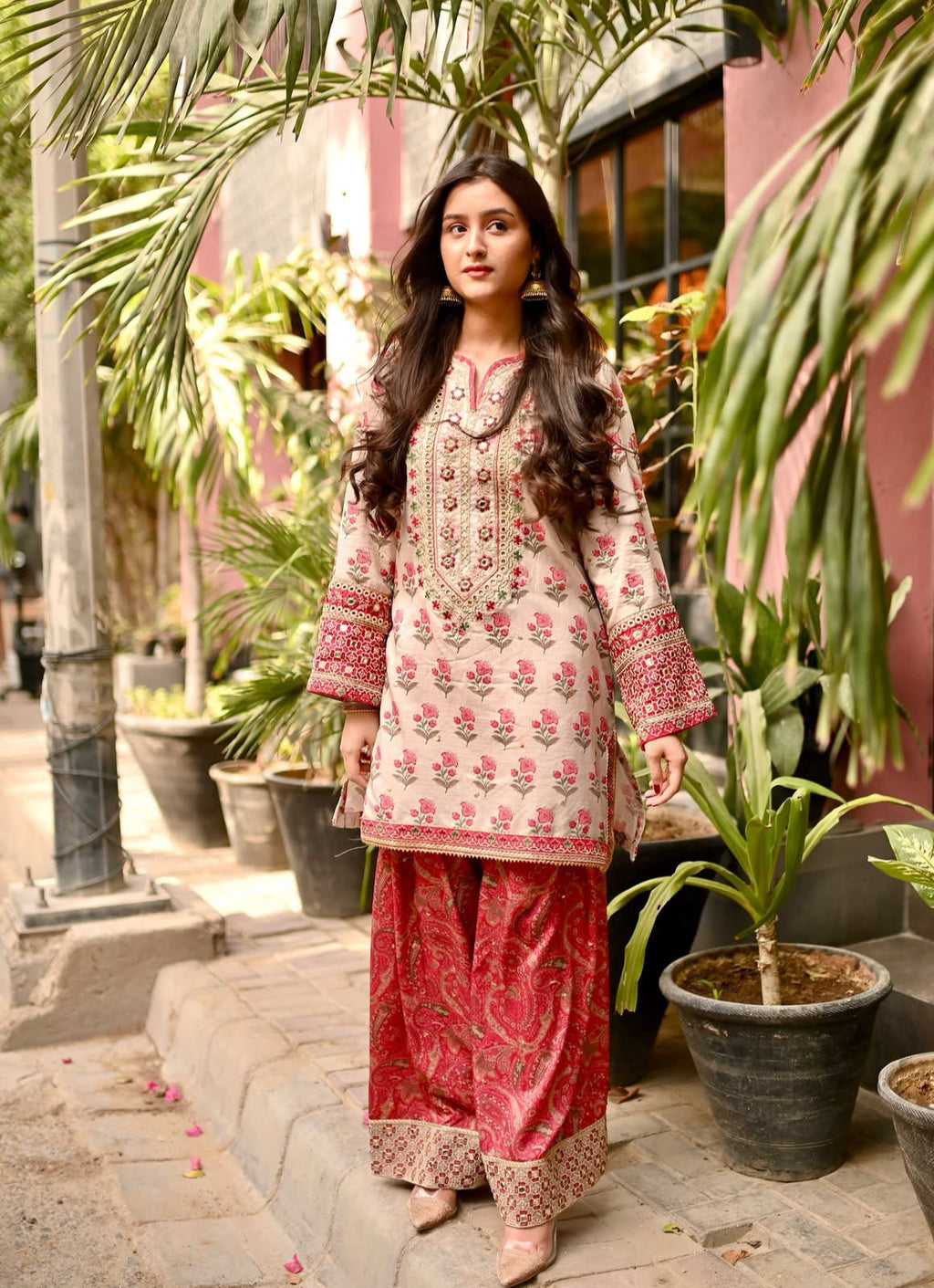 Bagru print cord set