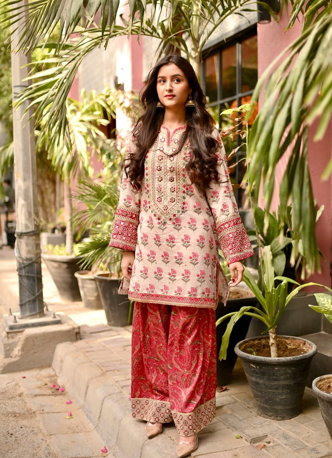 Bagru print cord set