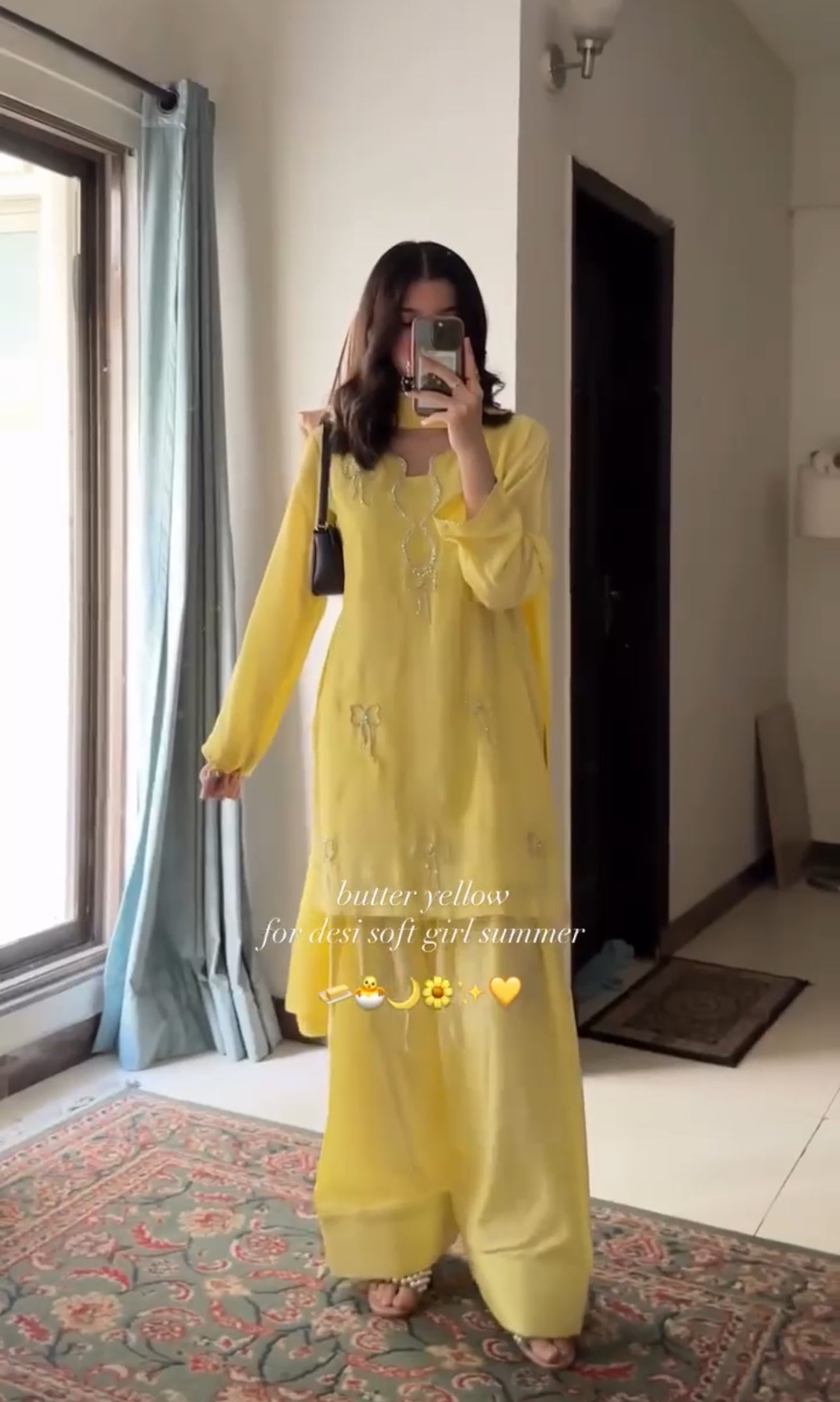 Yellow Farsi suit