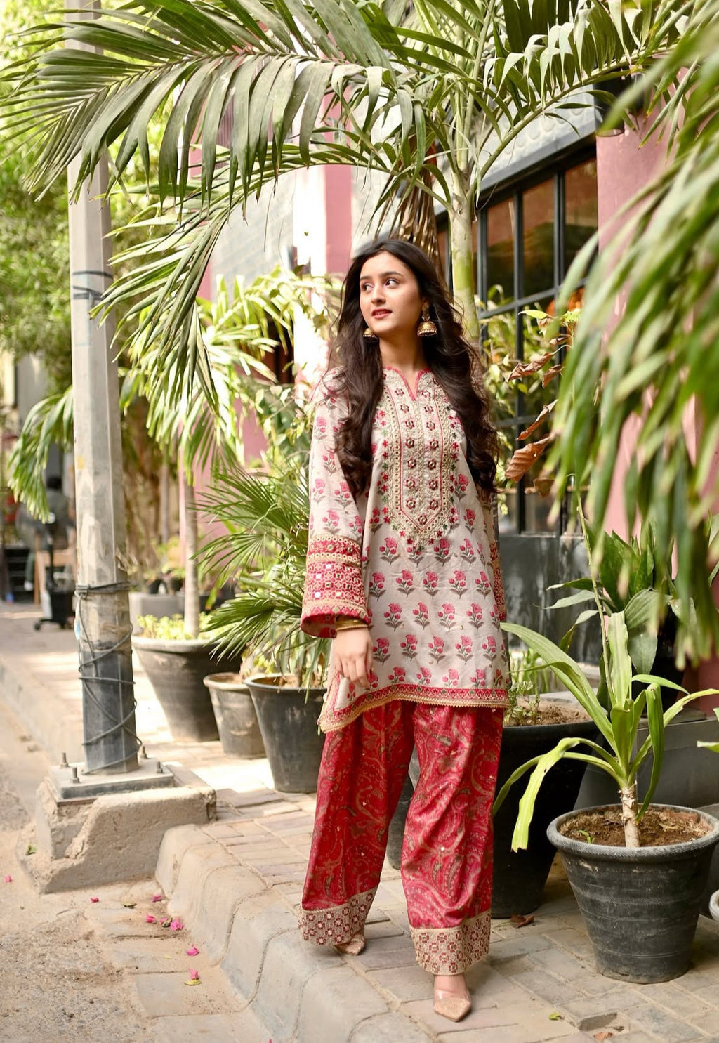 Bagru print cord set