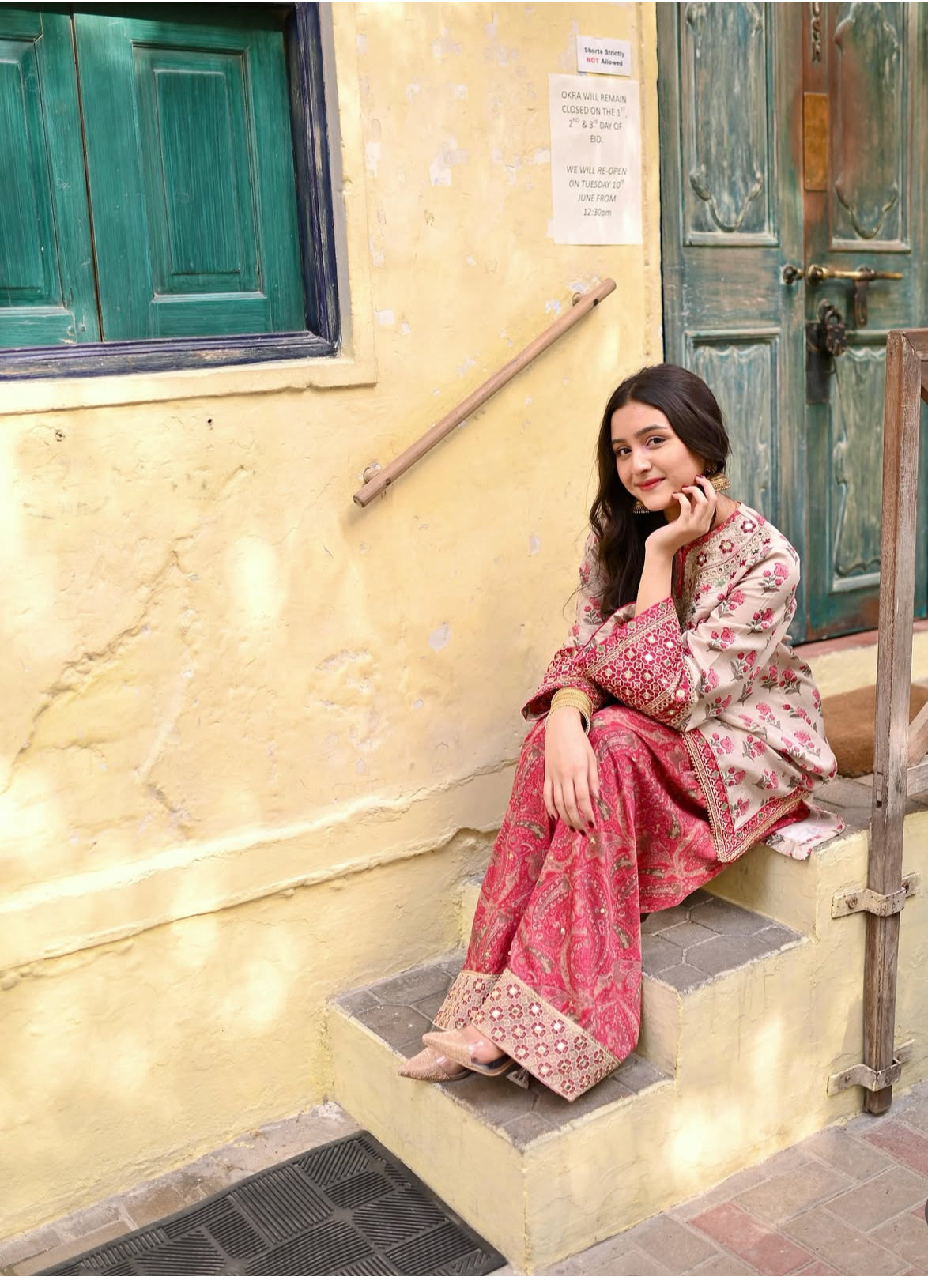 Bagru print cord set