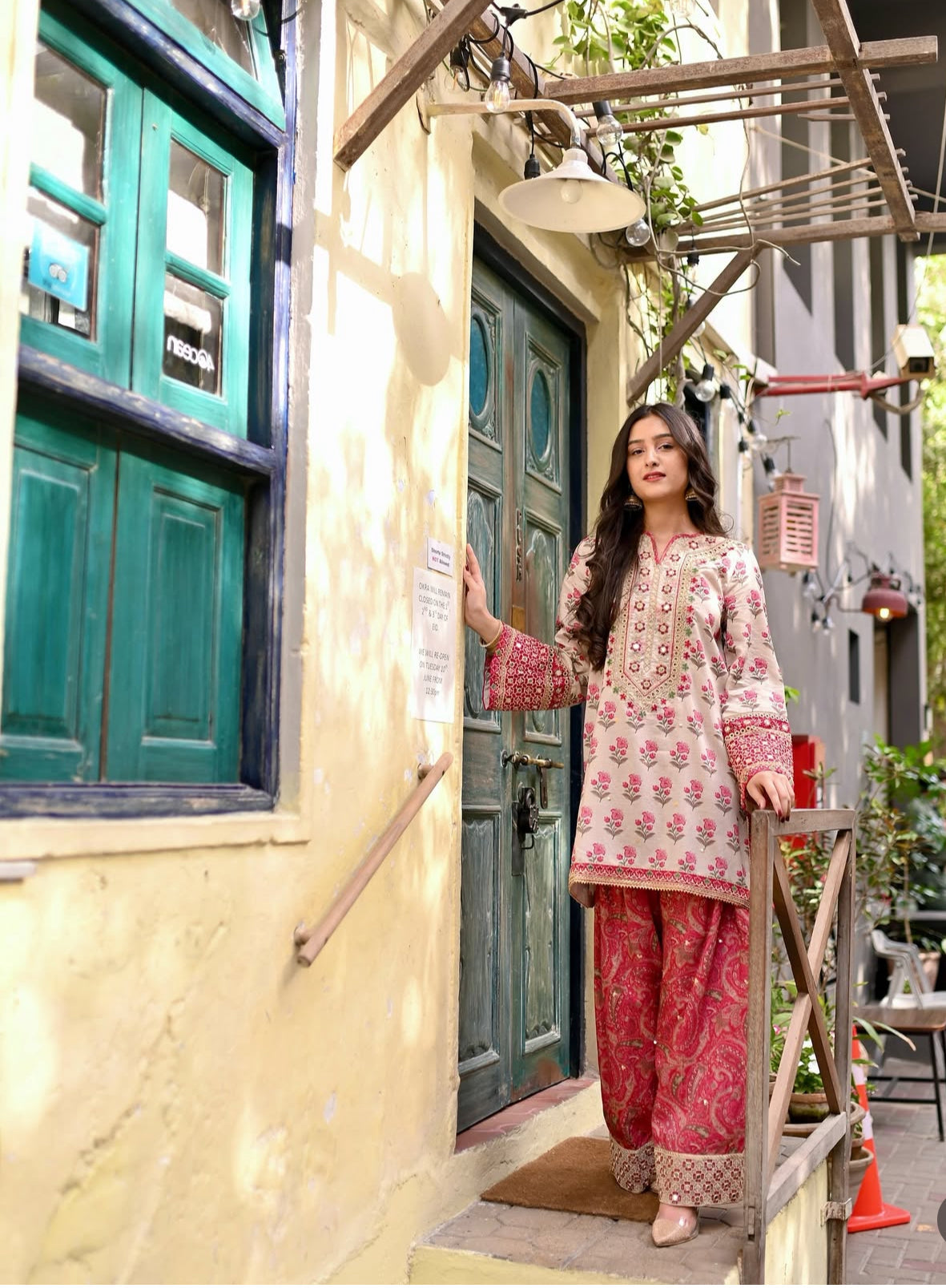 Bagru print cord set