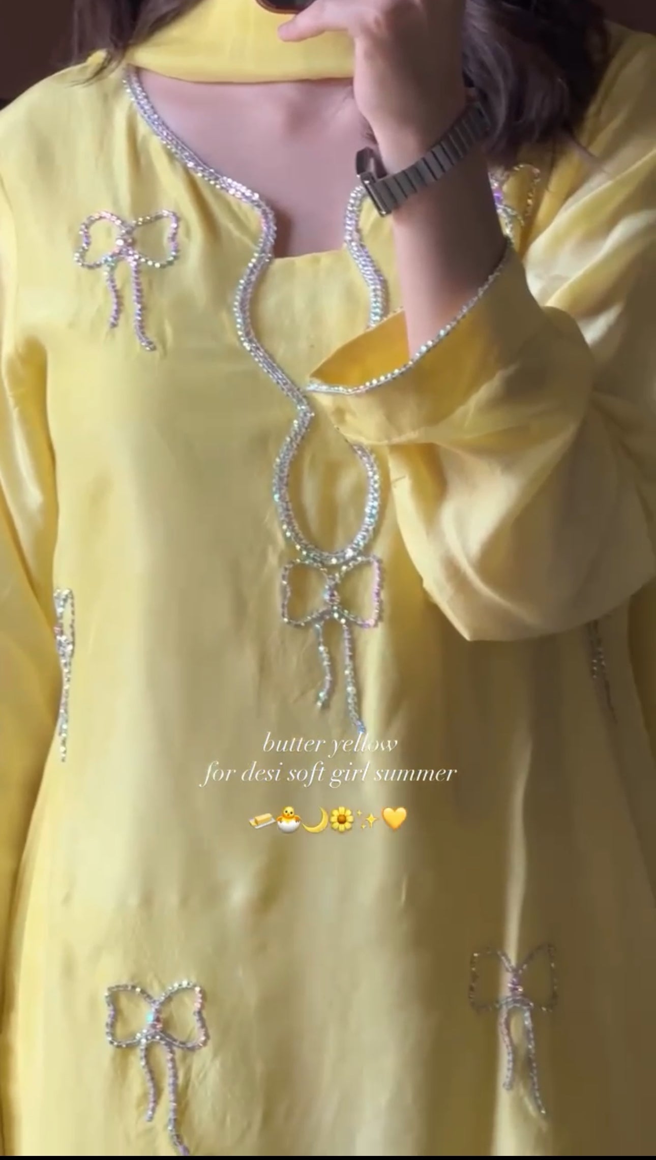 Yellow Farsi suit