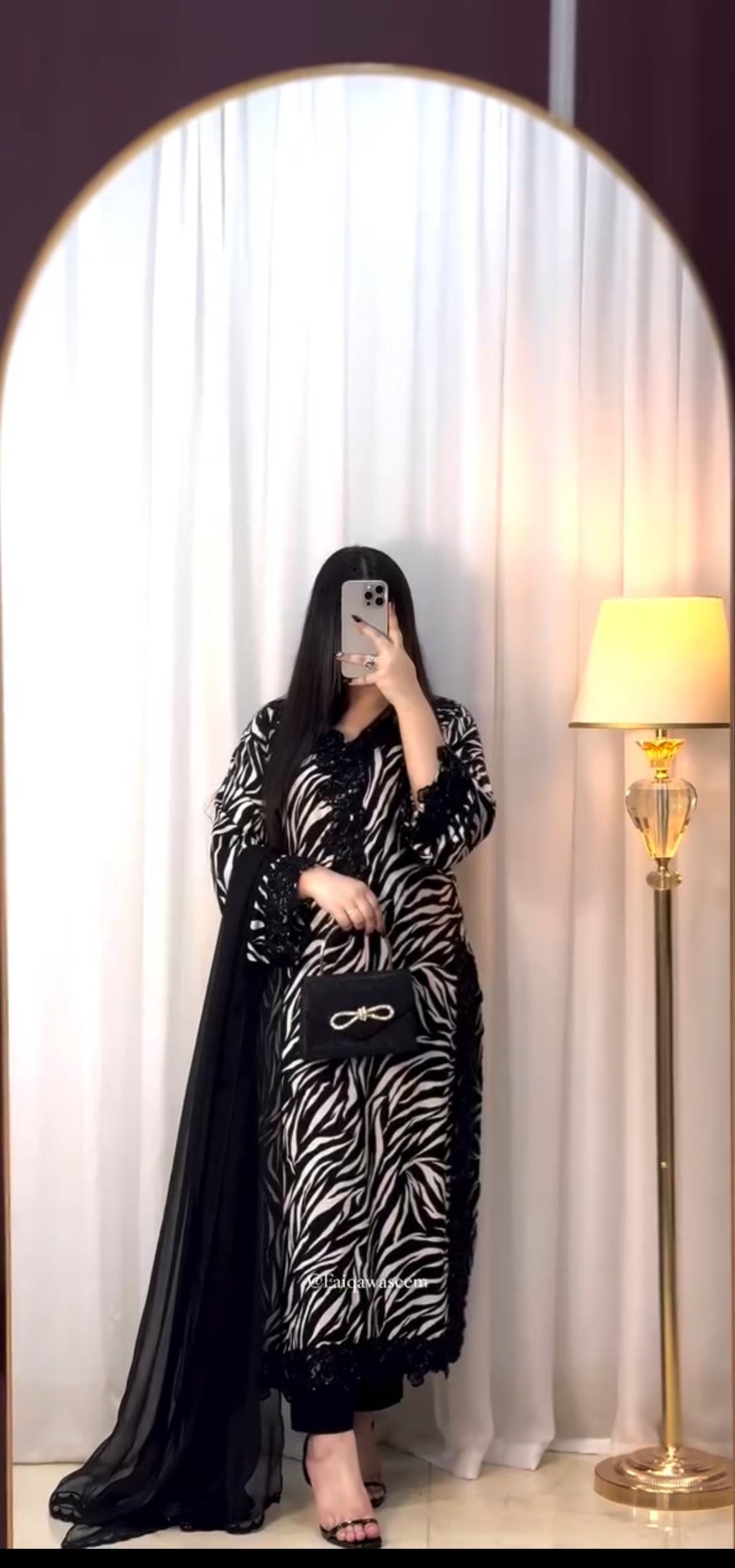 Black Tiger Suit Set