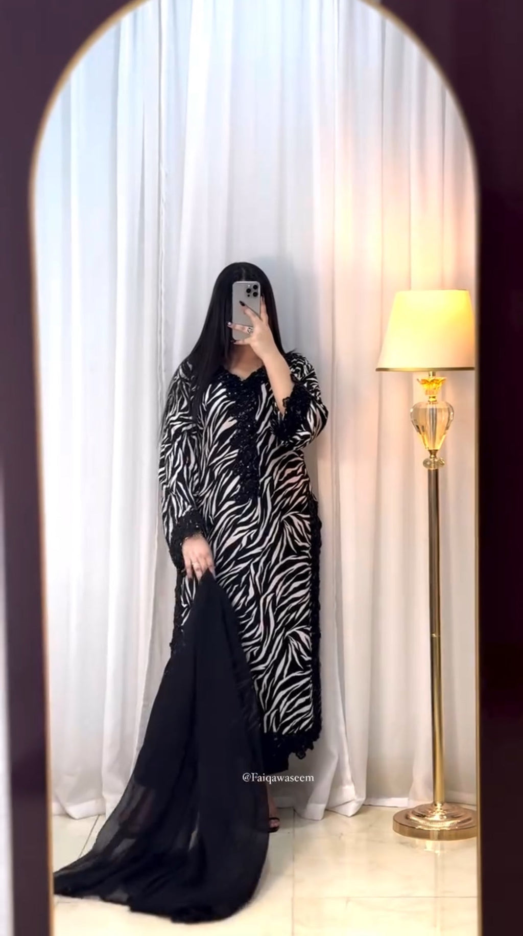 Black Tiger Suit Set